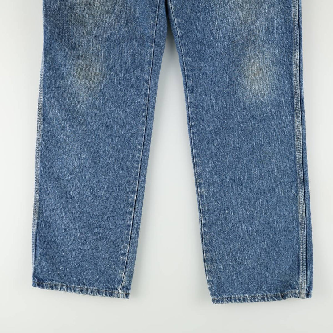 Dickies denim painter pants for men, equivalent to W35 cotton blue type Vintage Second Hand