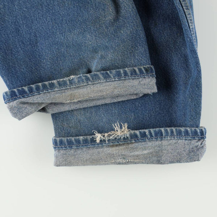 Dickies denim painter pants for men, equivalent to W35 cotton blue type Vintage Second Hand