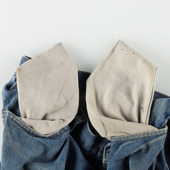 Dickies denim painter pants for men, equivalent to W35 cotton blue type Vintage Second Hand