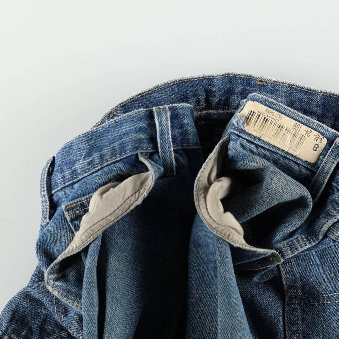 Dickies denim painter pants for men, equivalent to W35 cotton blue type Vintage Second Hand