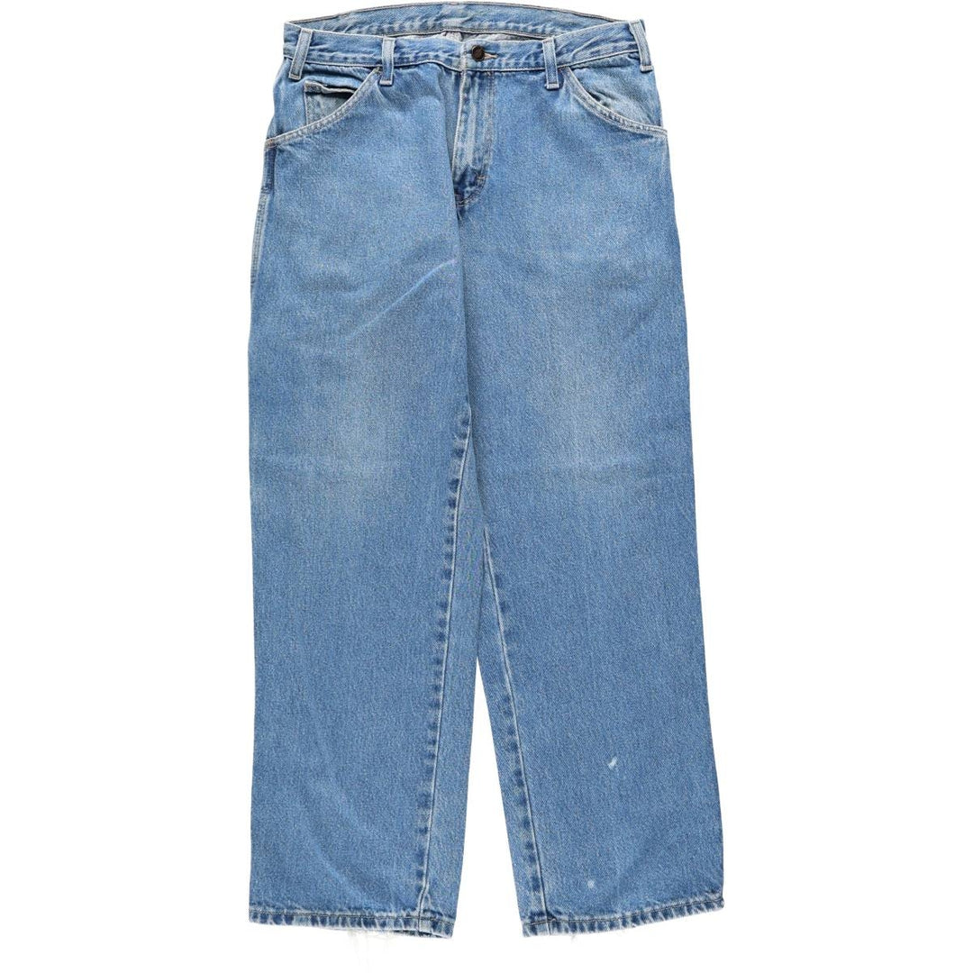 Dickies Relaxed Fit Denim Painter Pants, Men's, Size W32 cotton blue type Vintage Second Hand