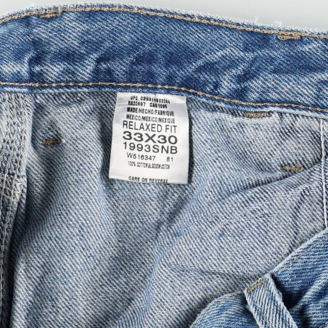 Dickies Relaxed Fit Denim Painter Pants, Men's, Size W32 cotton blue type Vintage Second Hand