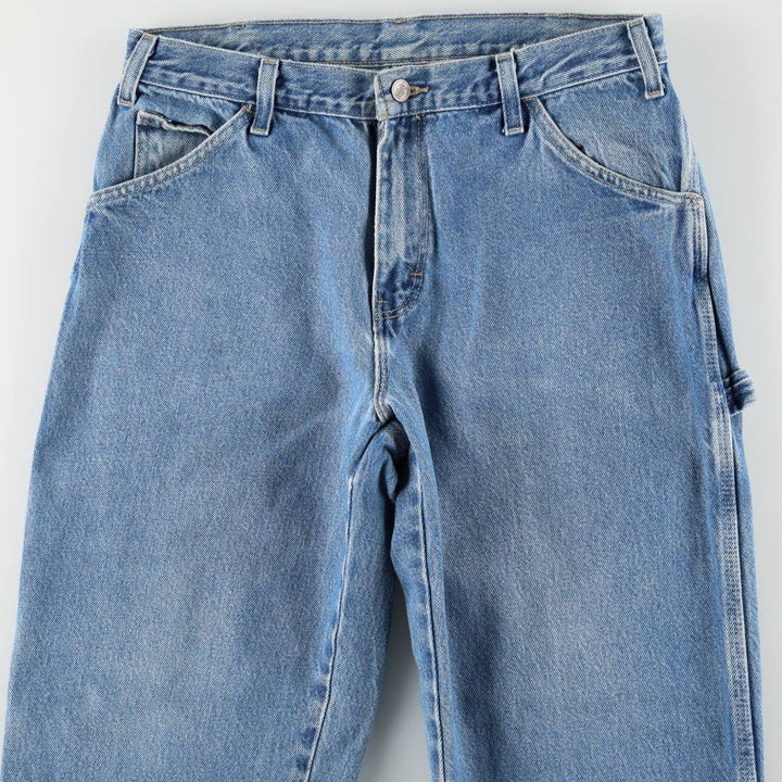 Dickies Relaxed Fit Denim Painter Pants, Men's, Size W32 cotton blue type Vintage Second Hand