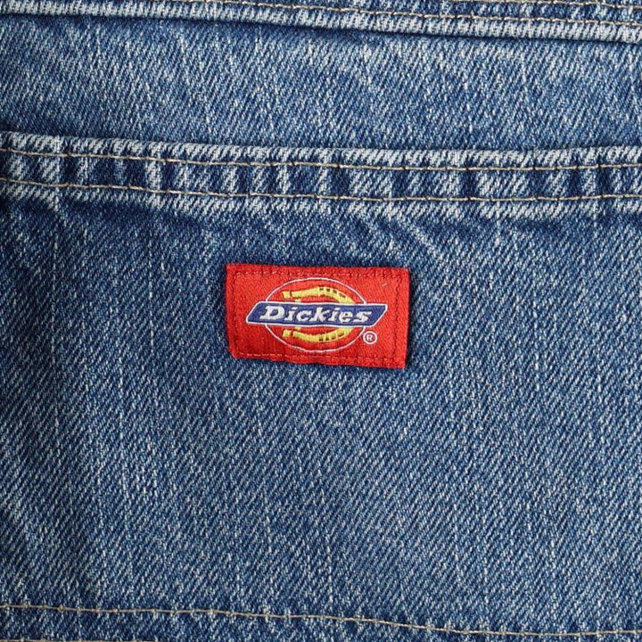 Dickies denim painter pants for men, equivalent to W35 cotton blue type Vintage Second Hand