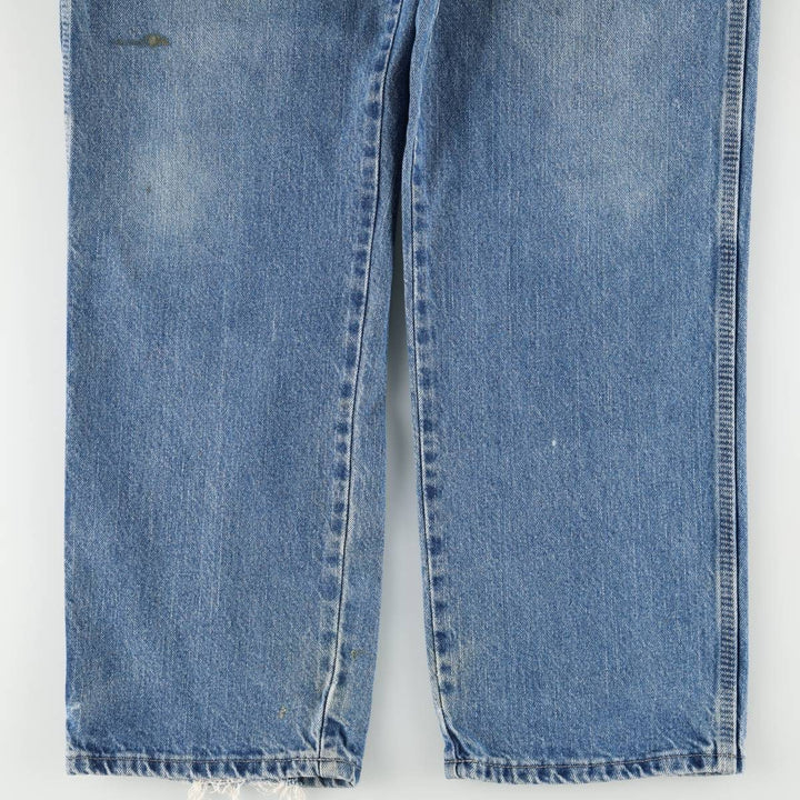 Dickies denim painter pants for men, equivalent to W35 cotton blue type Vintage Second Hand