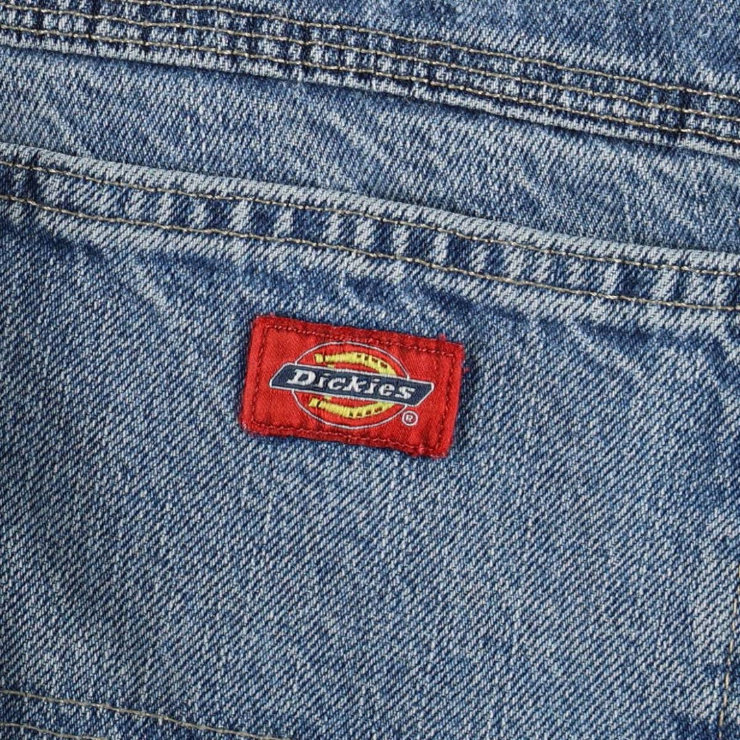 Dickies denim painter pants for men, equivalent to W32 cotton blue type Vintage Second Hand