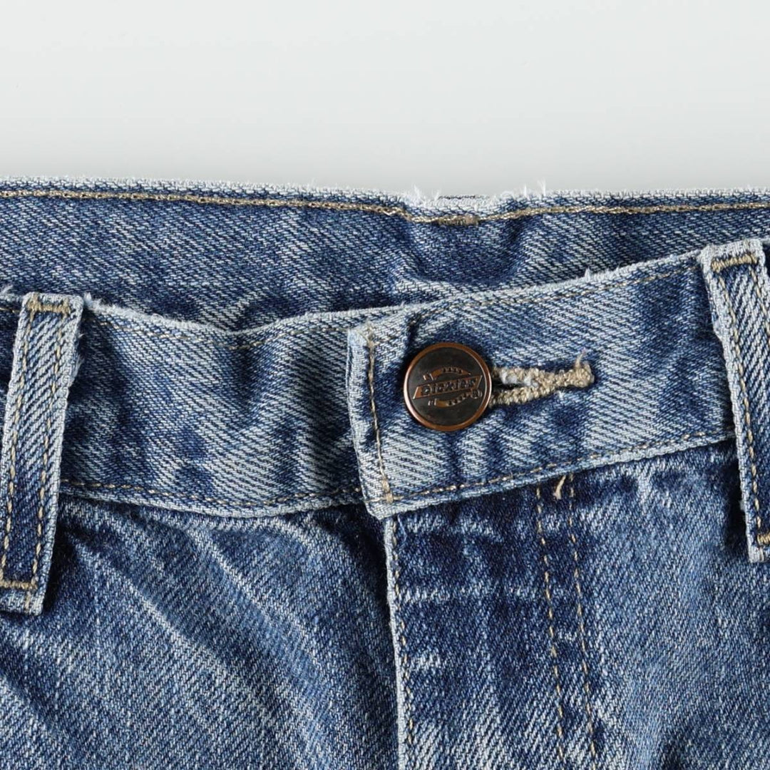 Dickies denim painter pants for men, equivalent to W32 cotton blue type Vintage Second Hand