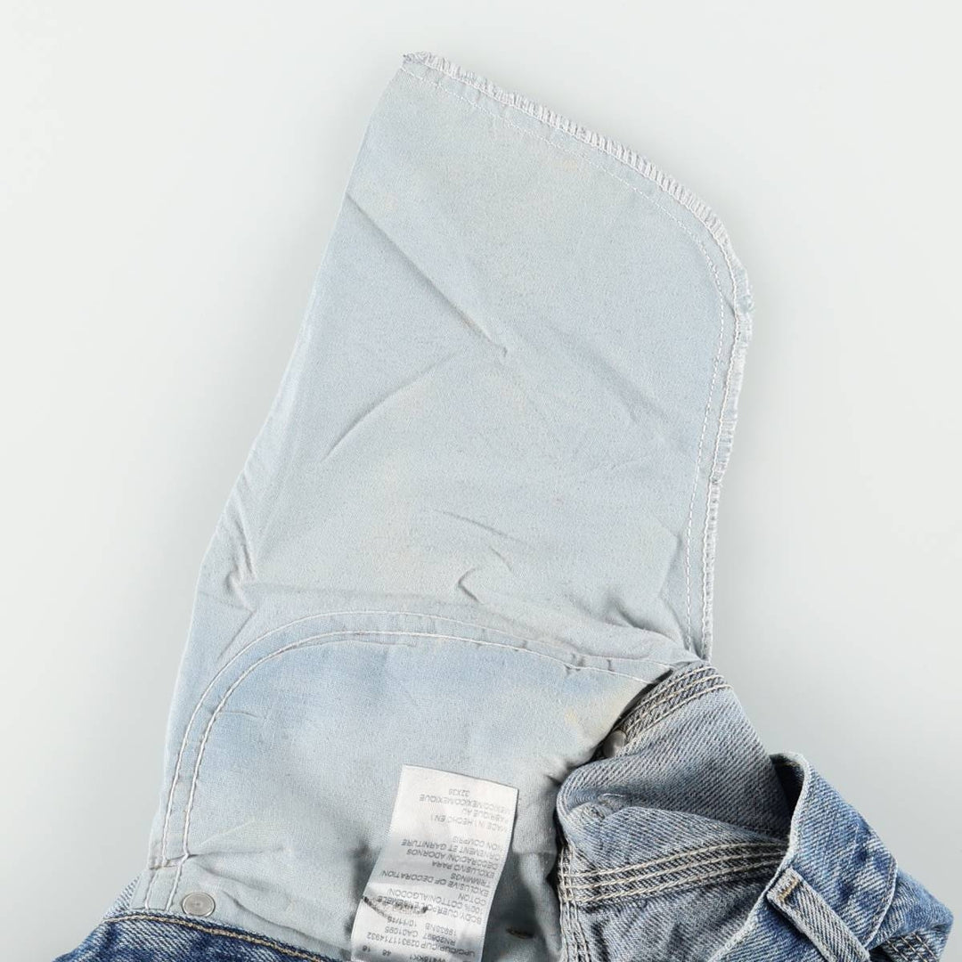 Dickies denim painter pants for men, equivalent to W32 cotton blue type Vintage Second Hand