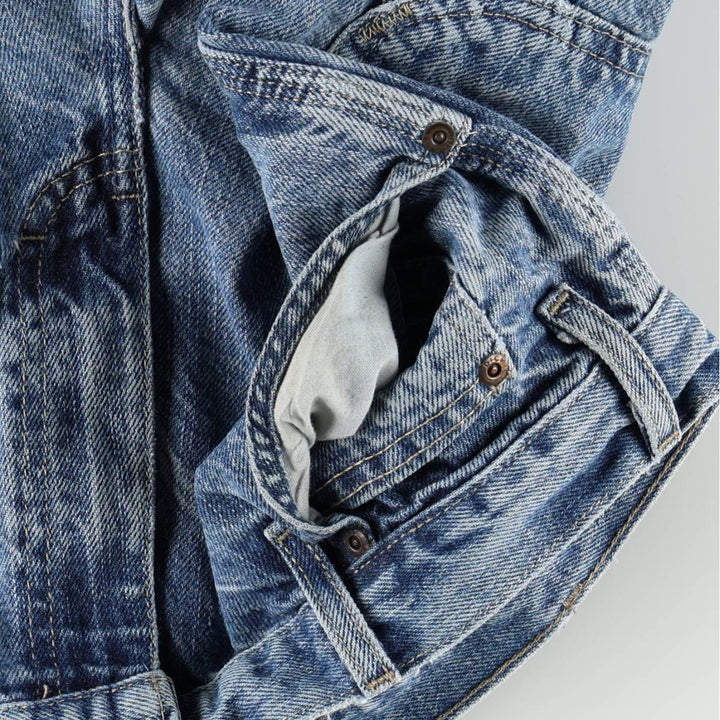 Dickies denim painter pants for men, equivalent to W32 cotton blue type Vintage Second Hand