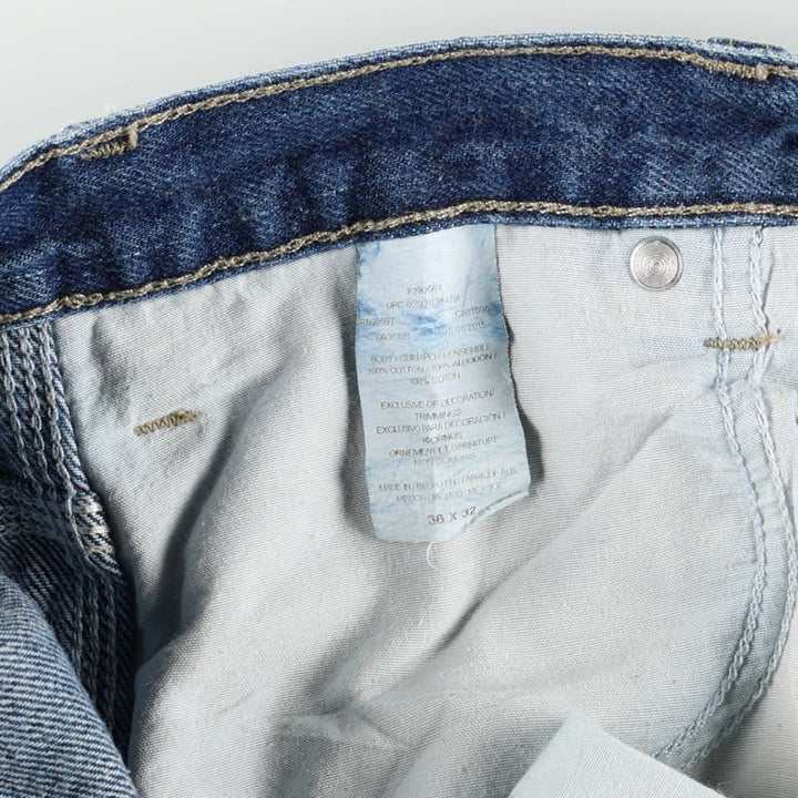 Dickies denim painter pants for men, equivalent to w36 cotton blue type Vintage Second Hand