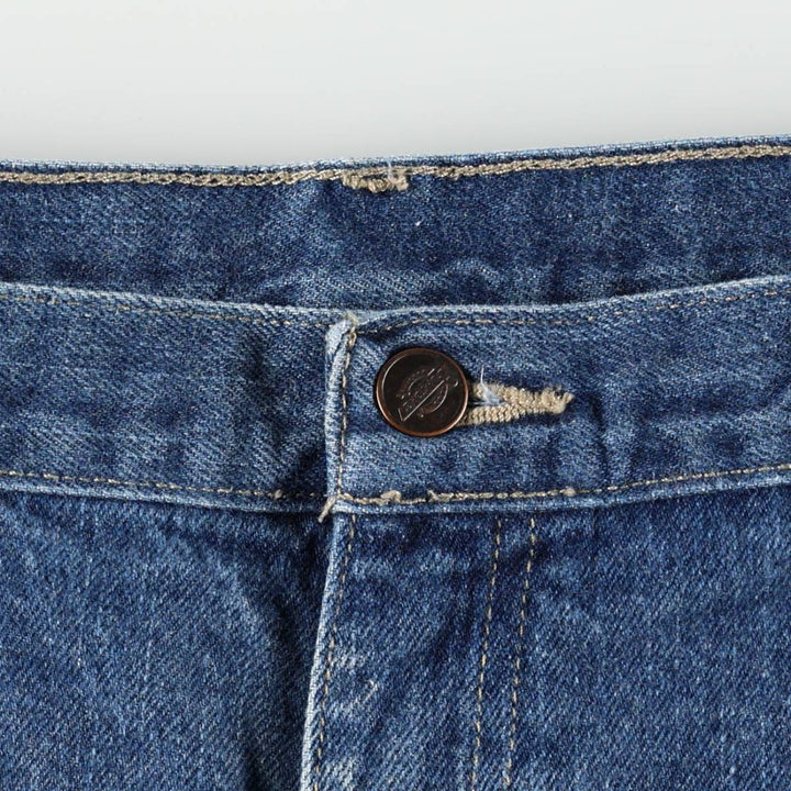Dickies denim painter pants for men, equivalent to w36 cotton blue type Vintage Second Hand