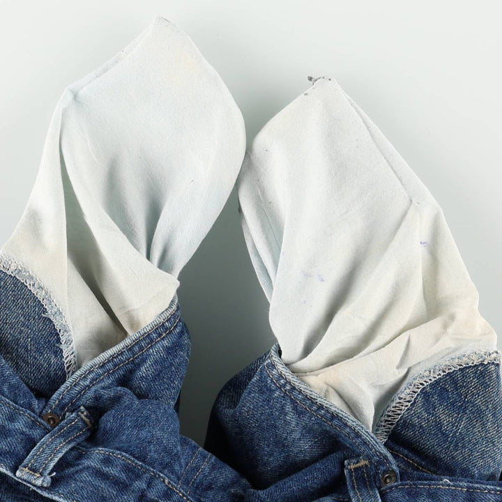 Dickies denim painter pants for men, equivalent to w36 cotton blue type Vintage Second Hand