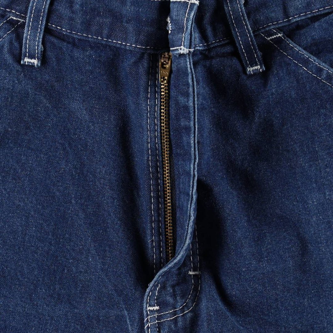 Dickies denim painter pants for men, equivalent to W31 unclear blue type Vintage Second Hand