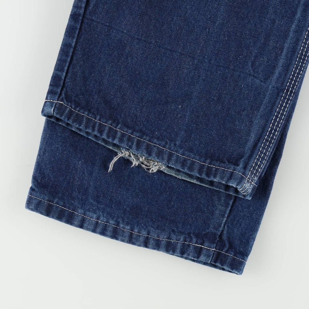 Dickies denim painter pants for men, equivalent to W31 unclear blue type Vintage Second Hand
