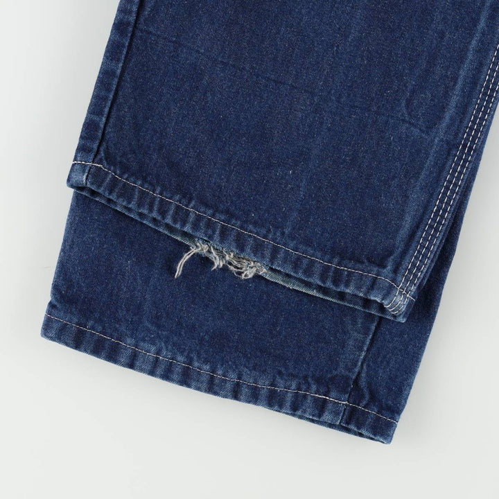 Dickies denim painter pants for men, equivalent to W31 unclear blue type Vintage Second Hand