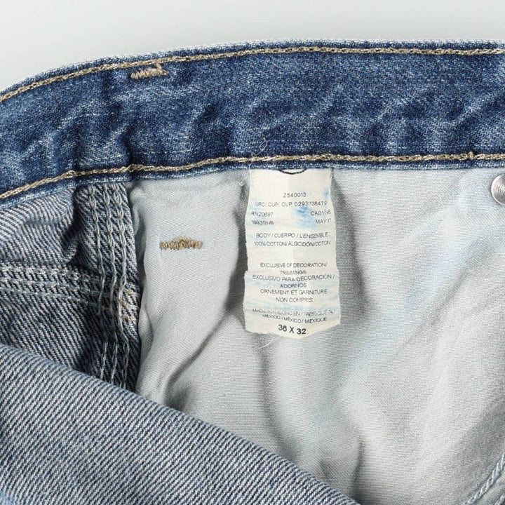 Dickies denim painter pants for men, equivalent to w36 cotton blue type Vintage Second Hand