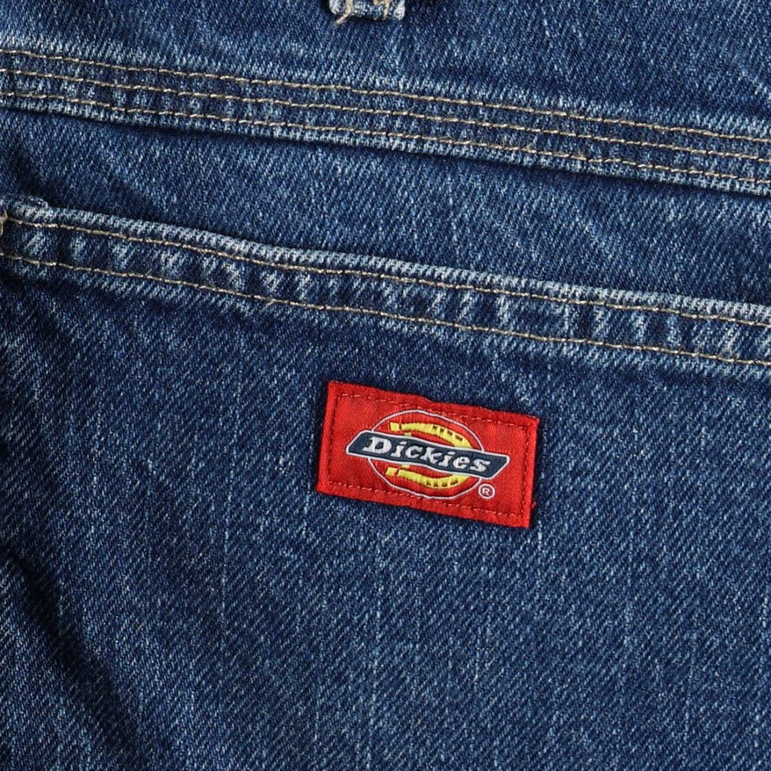 Dickies denim painter pants for men, equivalent to W34 cotton blue type Vintage Second Hand