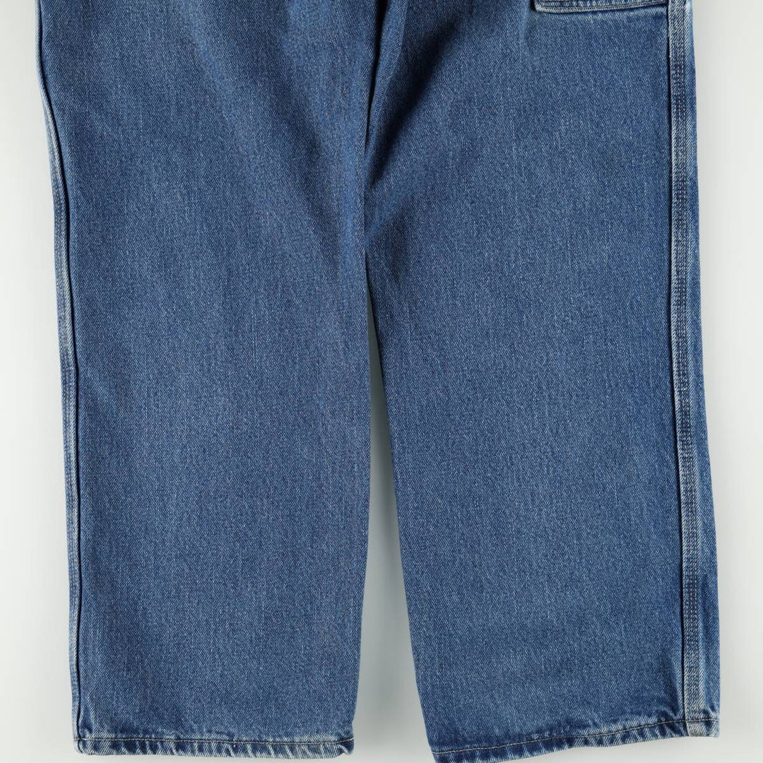 Dickies denim painter pants for men, equivalent to W35 cotton blue type Vintage Second Hand