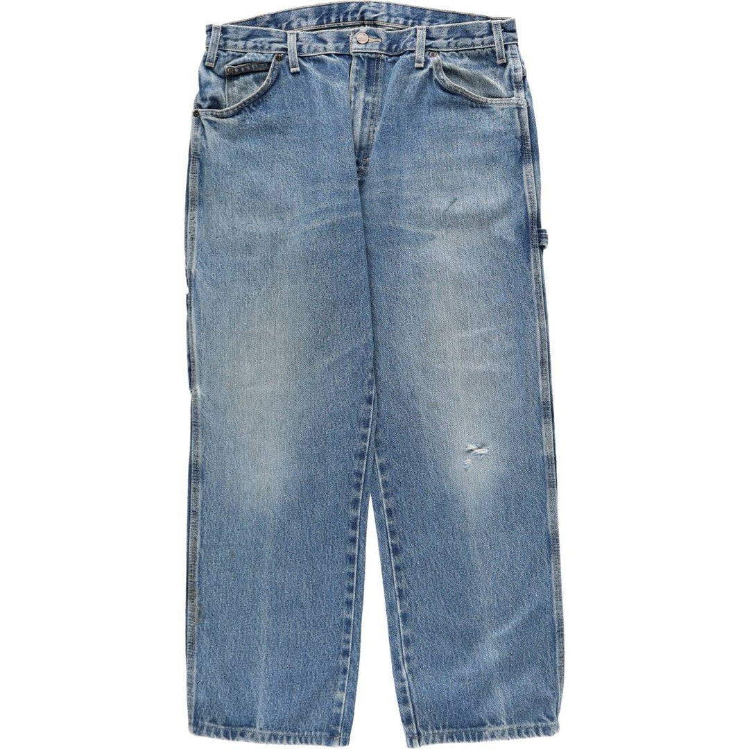 Dickies Relaxed Fit Denim Painter Pants Men's W36 cotton blue type Vintage Second Hand