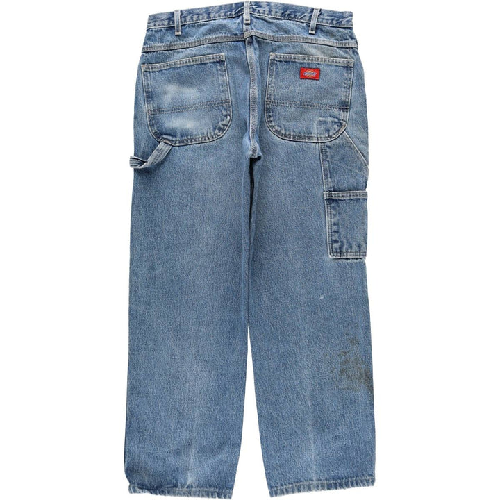 Dickies Relaxed Fit Denim Painter Pants Men's W36 cotton blue type Vintage Second Hand