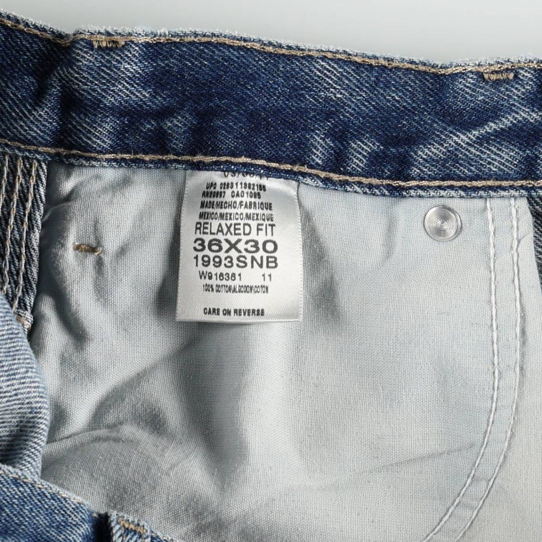 Dickies Relaxed Fit Denim Painter Pants Men's W36 cotton blue type Vintage Second Hand