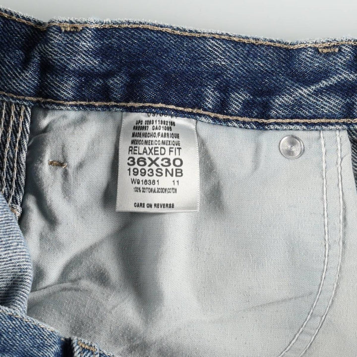 Dickies Relaxed Fit Denim Painter Pants Men's W36 cotton blue type Vintage Second Hand