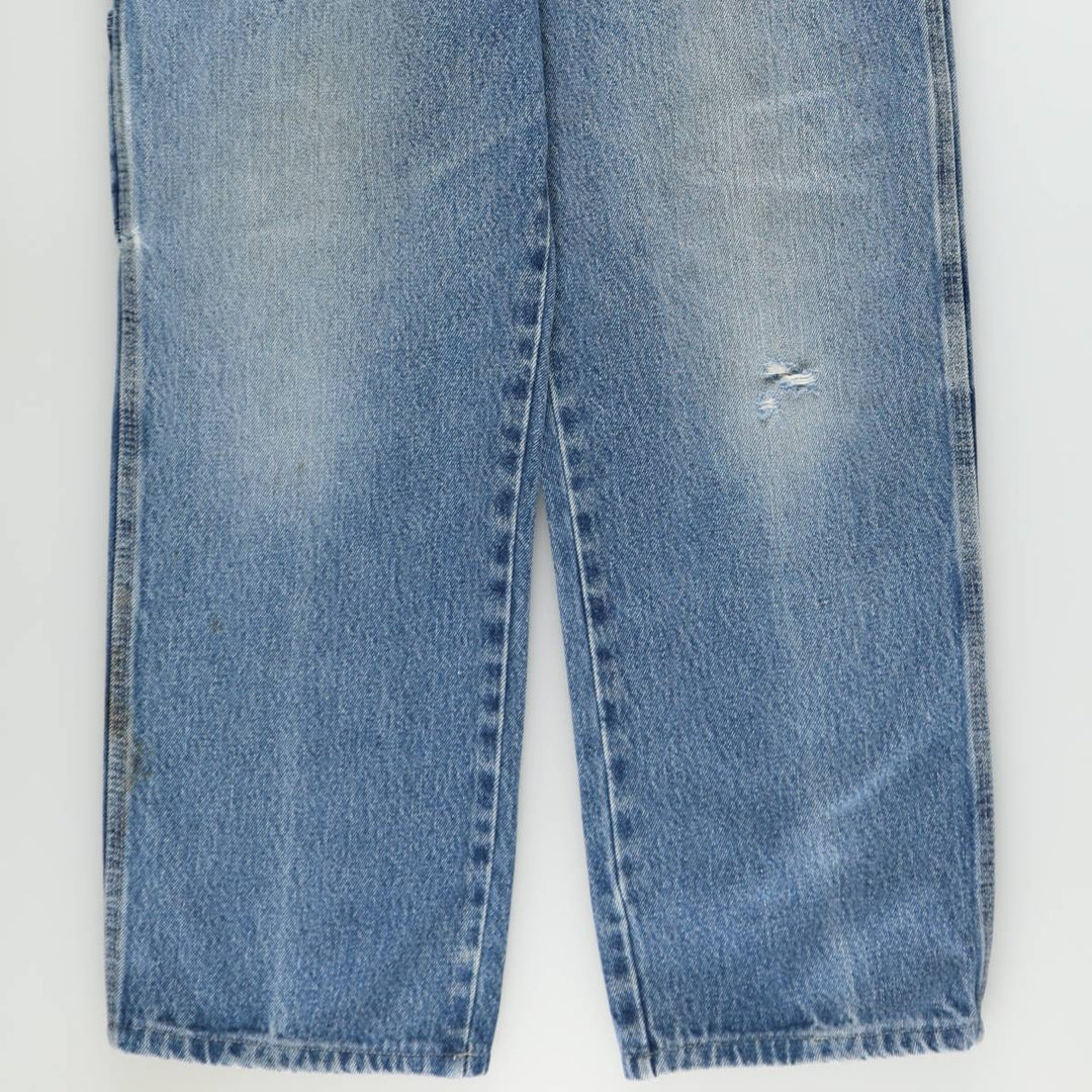 Dickies Relaxed Fit Denim Painter Pants Men's W36 cotton blue type Vintage Second Hand