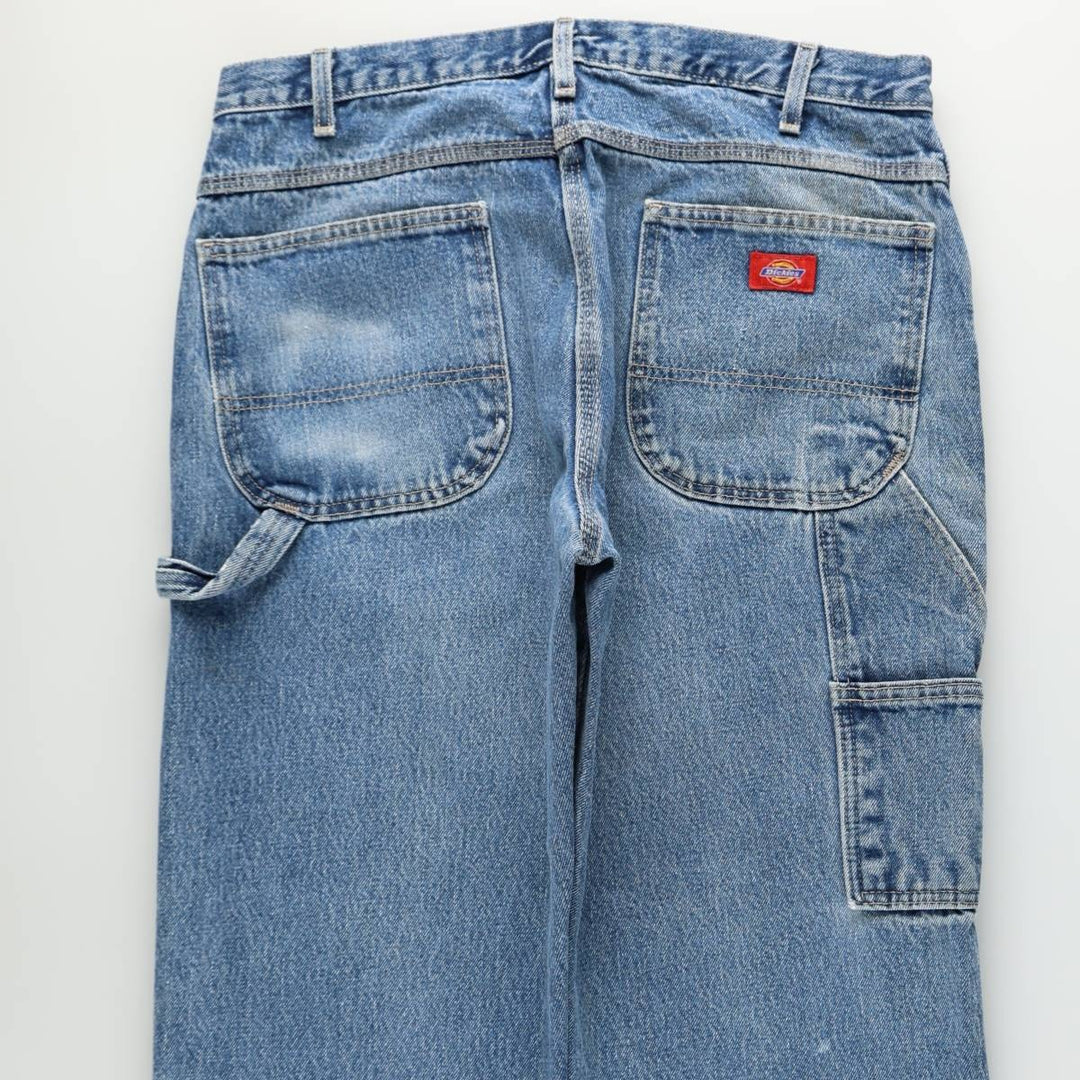 Dickies Relaxed Fit Denim Painter Pants Men's W36 cotton blue type Vintage Second Hand