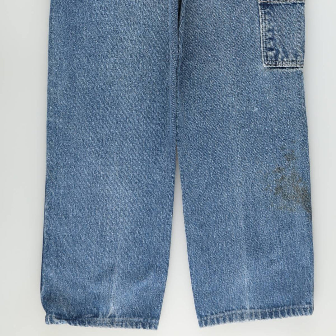 Dickies Relaxed Fit Denim Painter Pants Men's W36 cotton blue type Vintage Second Hand