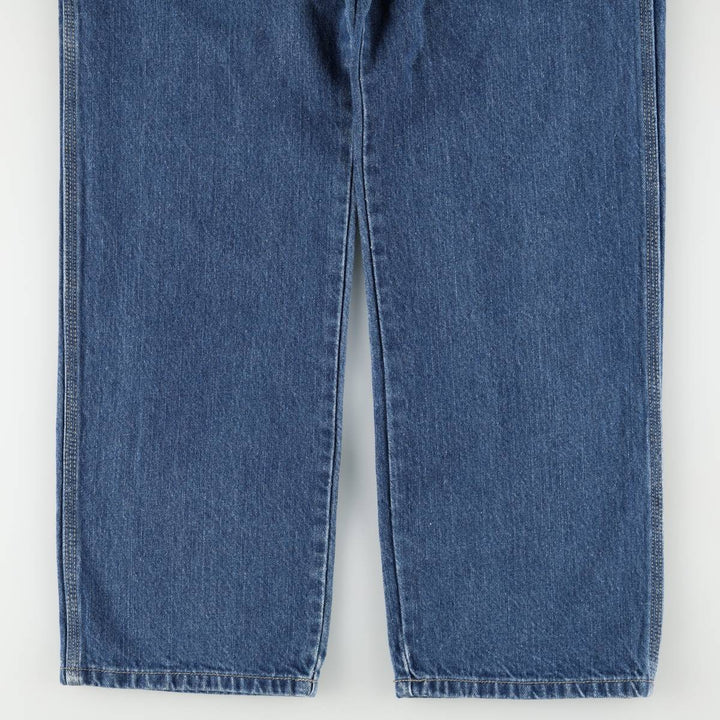Dickies denim painter pants for men, equivalent to W34 cotton blue type Vintage Second Hand