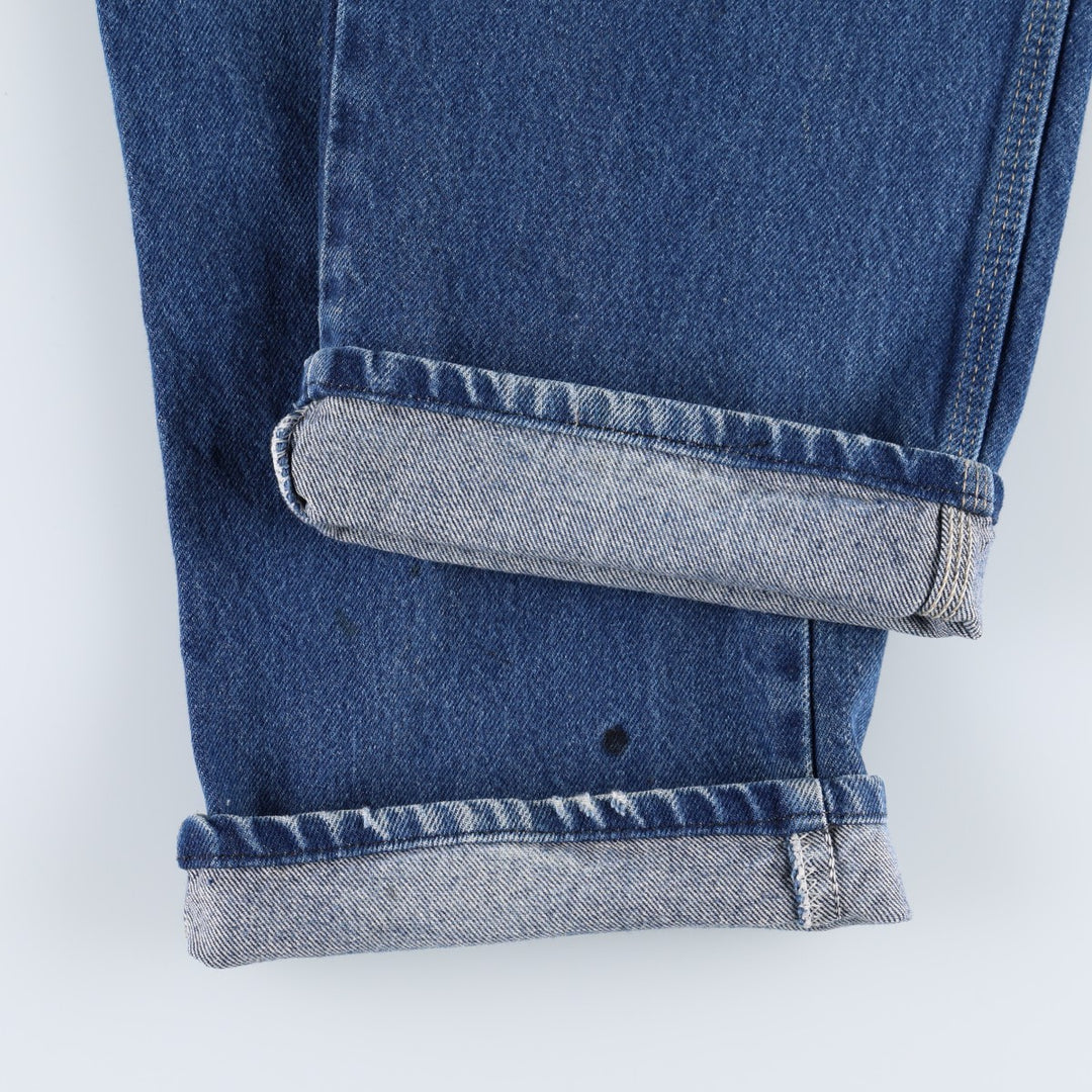 Dickies denim painter pants for men, equivalent to W37 cotton blue type Vintage Second Hand