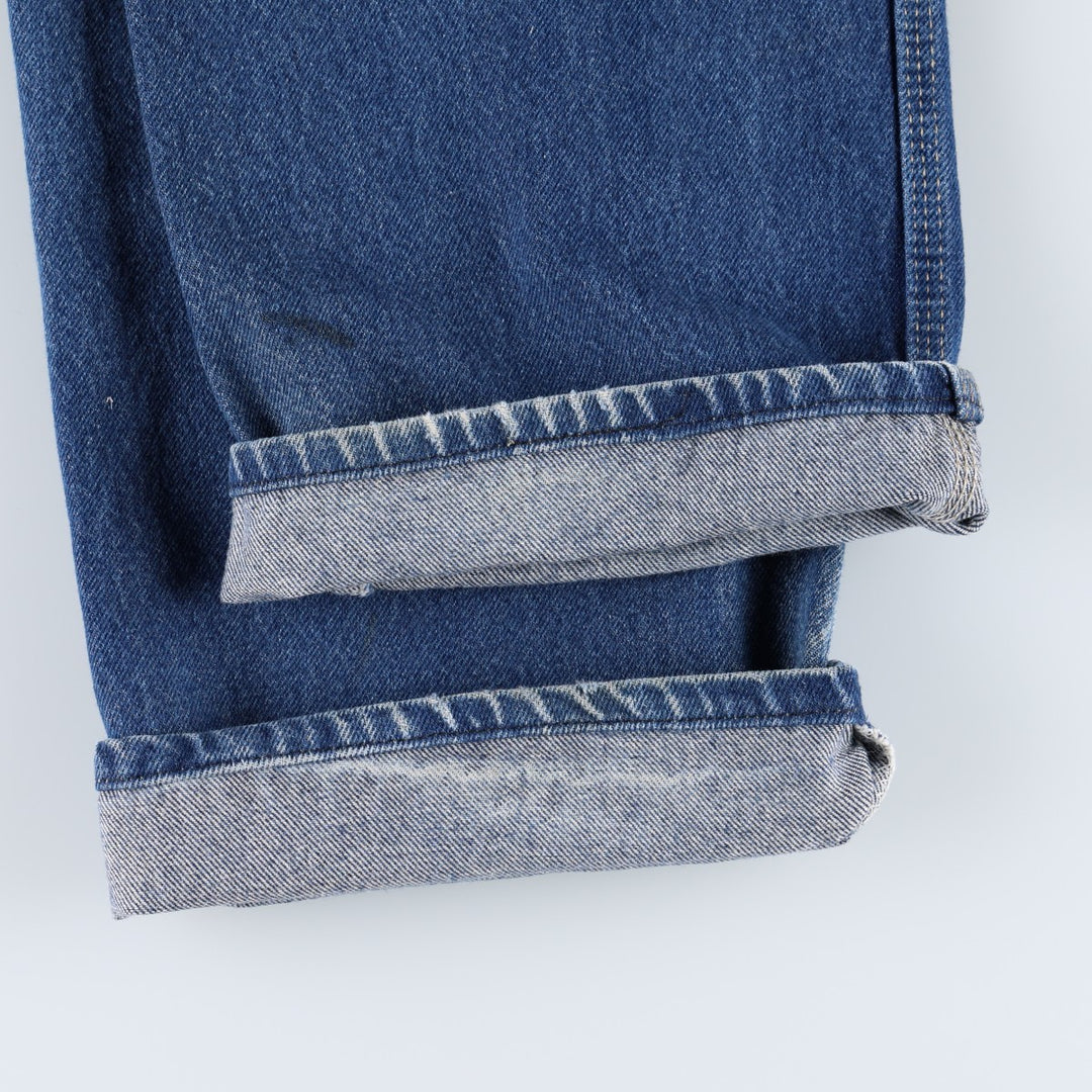 Dickies denim painter pants for men, equivalent to W37 cotton blue type Vintage Second Hand