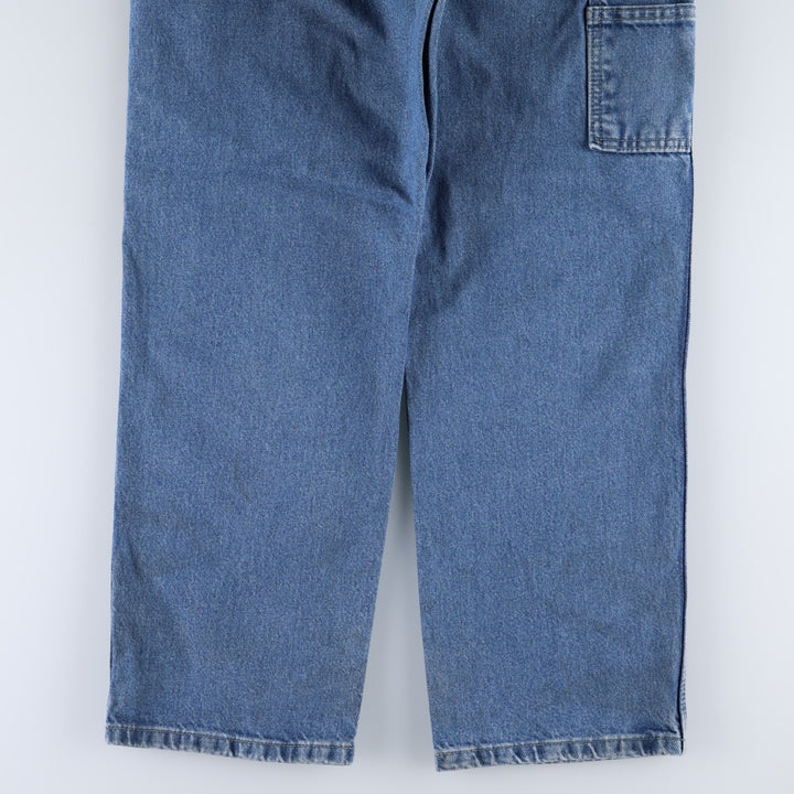 Dickies denim painter pants for men, equivalent to W32 cotton blue type Vintage Second Hand