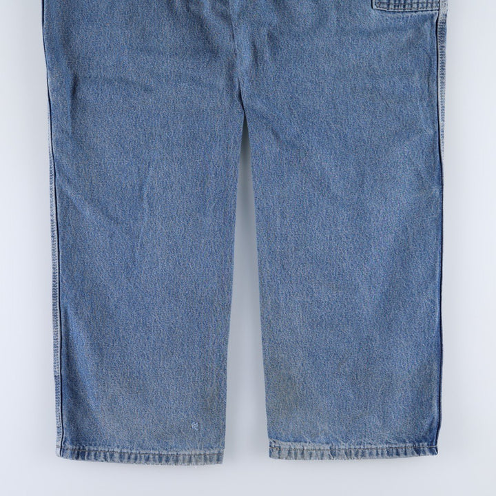 Dickies denim painter pants for men, equivalent to W37 cotton blue type Vintage Second Hand