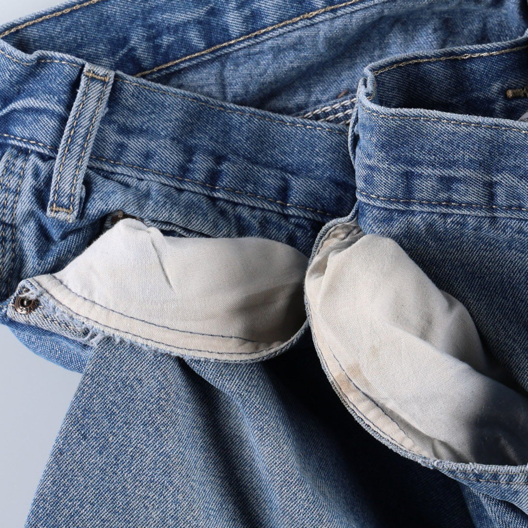 Dickies denim painter pants for men, equivalent to W37 cotton blue type Vintage Second Hand