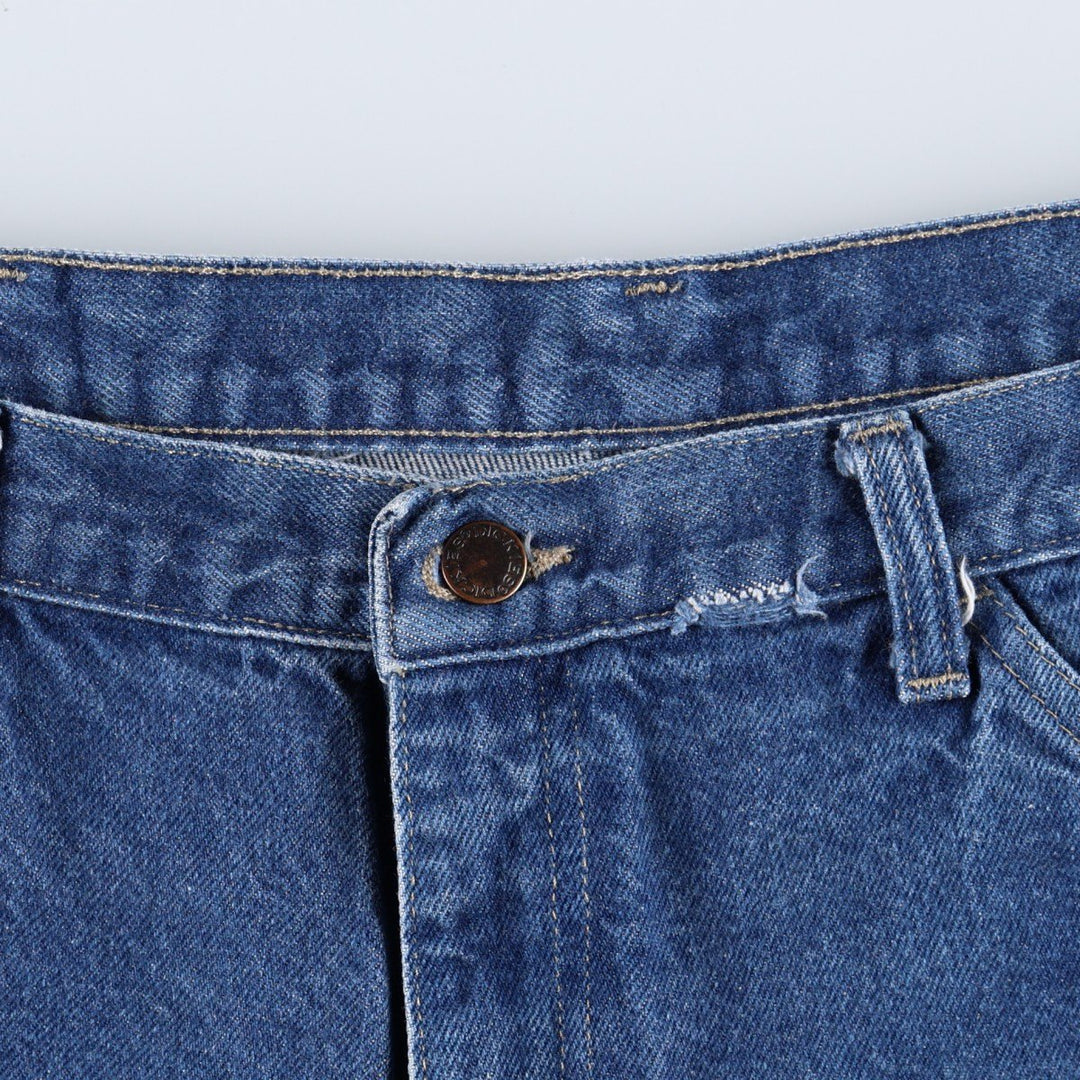 Dickies denim painter pants for men, equivalent to W37 cotton blue type Vintage Second Hand