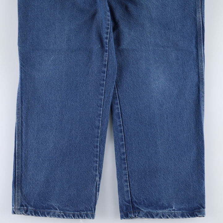 Dickies denim painter pants for men, equivalent to W37 cotton blue type Vintage Second Hand