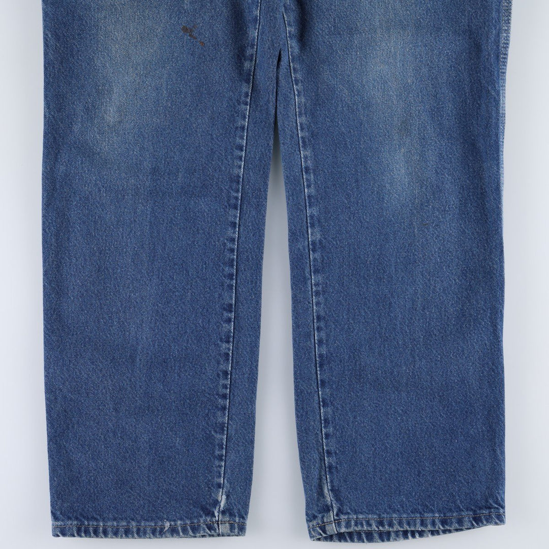 Dickies denim painter pants for men, equivalent to W35 cotton blue type Vintage Second Hand