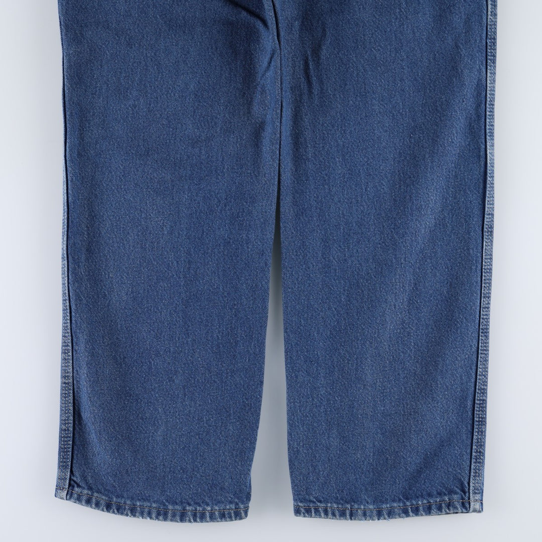 Dickies denim painter pants for men, equivalent to W35 cotton blue type Vintage Second Hand