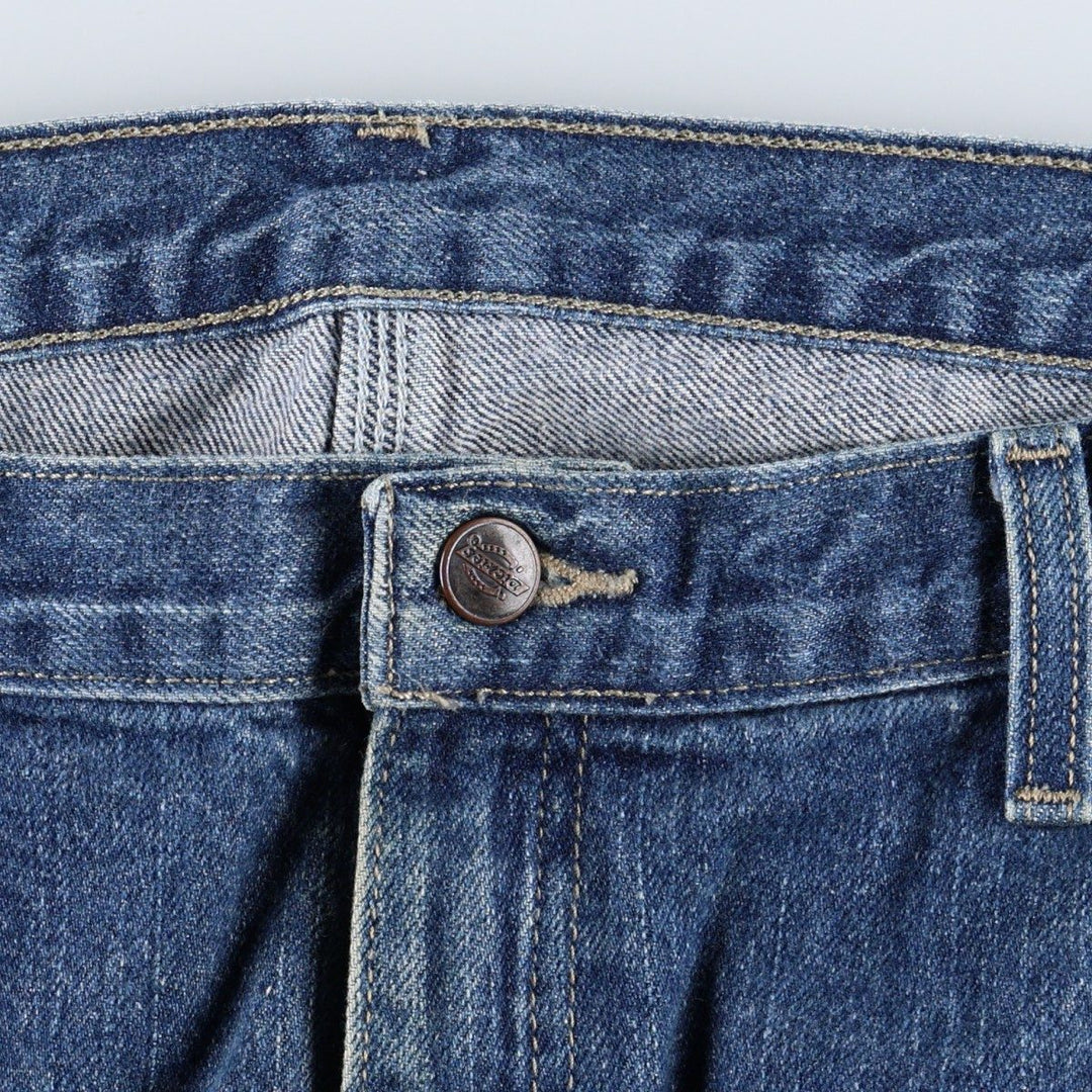 Dickies denim painter pants for men, equivalent to W38 cotton blue type Vintage Second Hand