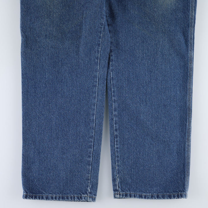 Dickies denim painter pants for men, equivalent to W38 cotton blue type Vintage Second Hand