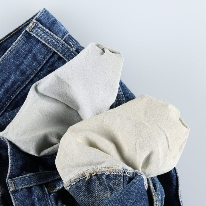 Dickies denim painter pants for men, equivalent to W38 cotton blue type Vintage Second Hand