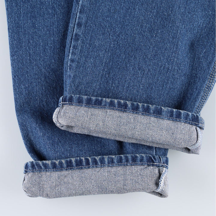 Dickies denim painter pants for men, equivalent to W38 cotton blue type Vintage Second Hand