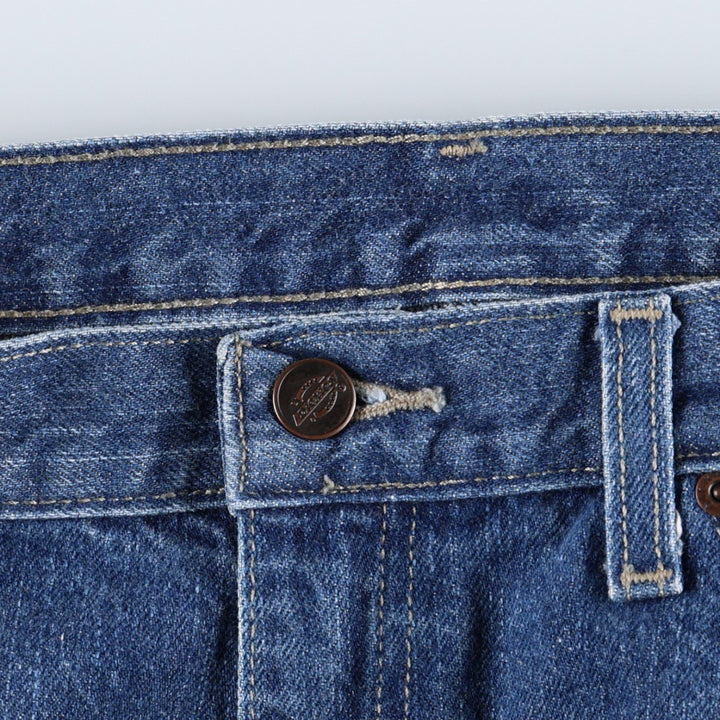 Dickies denim painter pants for men, equivalent to W34 cotton blue type Vintage Second Hand