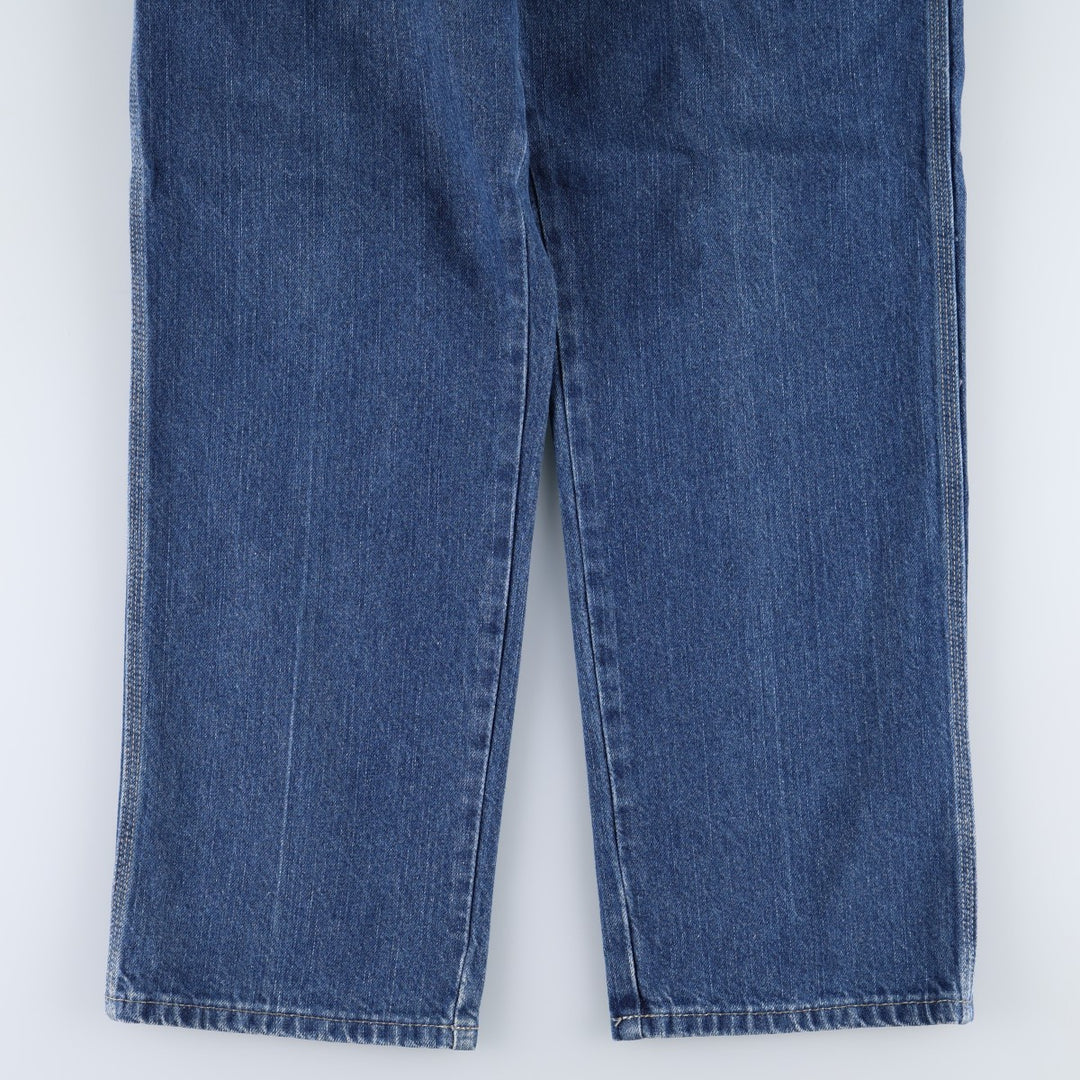 Dickies denim painter pants for men, equivalent to W34 cotton blue type Vintage Second Hand