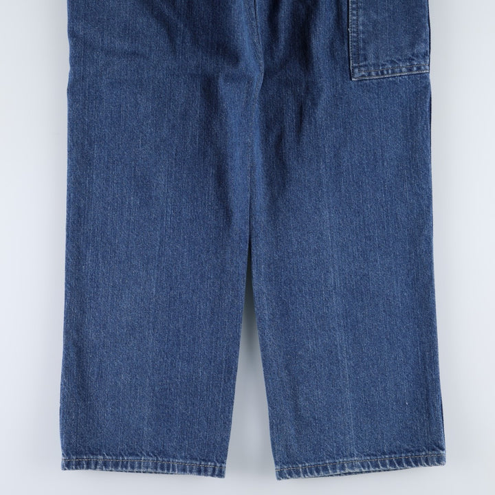 Dickies denim painter pants for men, equivalent to W34 cotton blue type Vintage Second Hand