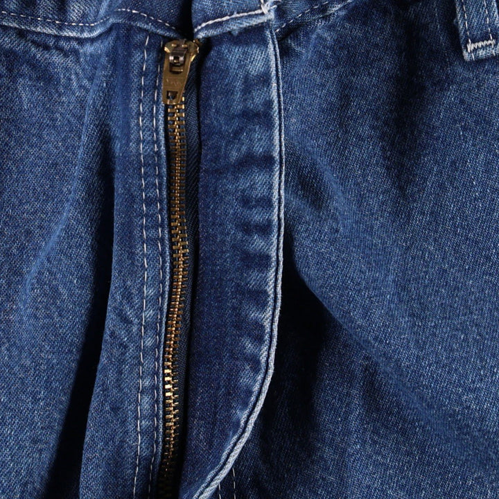Dickies denim painter pants for men, equivalent to W37 unclear blue type Vintage Second Hand
