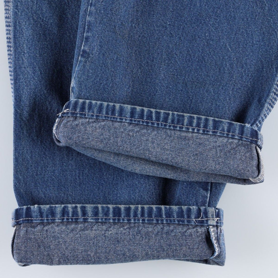 Dickies denim painter pants for men, equivalent to W37 unclear blue type Vintage Second Hand