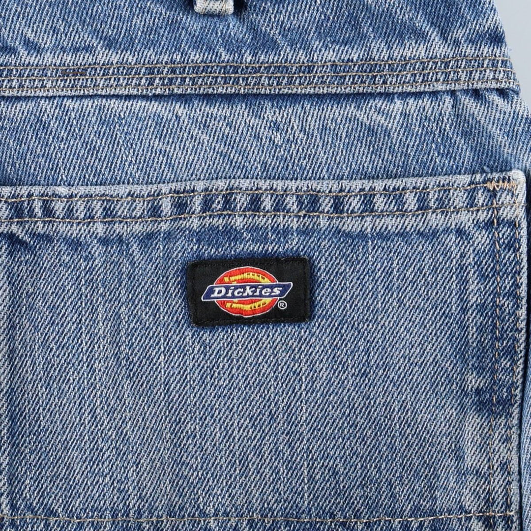Dickies Relaxed Fit Denim Painter Pants, Men's Size W32 (approx.) cotton blue type Vintage Second Hand