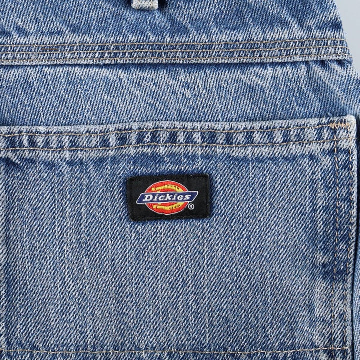 Dickies Relaxed Fit Denim Painter Pants, Men's Size W32 (approx.) cotton blue type Vintage Second Hand